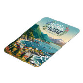 Kodiak-Insel Alaska Magnet (Linke Seite)