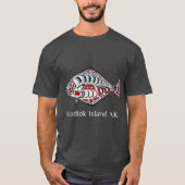 Kodiak Island Alaska Ureinwohner T-Shirt (Vorderseite)