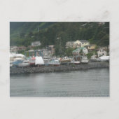 Kodiak Island Fischerboote Postkarte (Vorderseite)