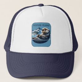 Kodiak Island Sea Otter Alaska Truckerkappe