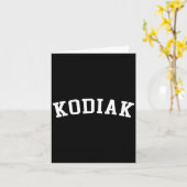 Kodiak Karte (Gelbe Blume)