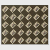 Kodiakbär Geschenkpapier (Flach)