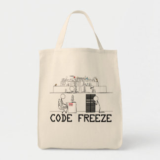 Kodieren Sie Frost-Tasche Tragetasche