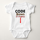 Kodieren Sie LAUFENDE KinderT - Shirts Browns (Vorderseite)