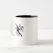 Kodieren Sie Ninja Zweifarbige Tasse (Vorderseite Links)
