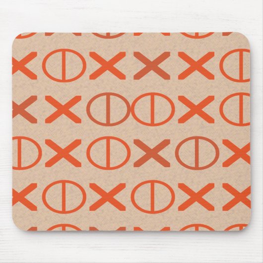 KODIEREN Sie rote Symbole auf jeder möglicher Mousepad (Vorne)