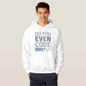 Kodieren Sie sogar Banner? Hoodie (Vorne ganz)