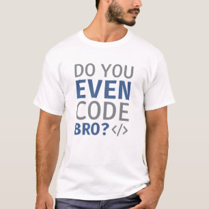 Kodieren Sie sogar Banner? T-Shirt