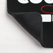 Kodierer - Mädchen Mousepad (Ecke)