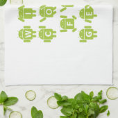 Kodiert für Gang (Bugdroid Softwareentwickler) Handtuch (Gefaltet)