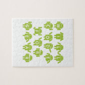 Kodiert für Gang (Bugdroid Softwareentwickler) Puzzle (Horizontal)