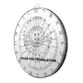 Kodiert für Übersetzung (RNS Codon-Rad) Dartscheibe (Vorderseite rechts)