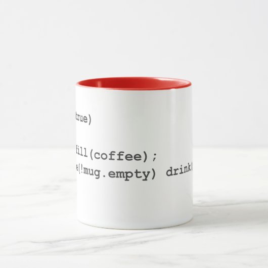 Kodierte Anweisungen - Kaffee Tasse (Zentrum)