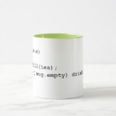 Kodierte Anweisungen - Tee Tasse (Zentrum)