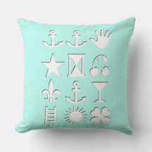 Kodierte Meldung? -Kissen