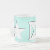 Kodierte Meldung? Mattierte Tasse (Vorderseite Links)