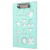 Kodierte Meldung? Summer Clipboard Klemmbrett (Links)