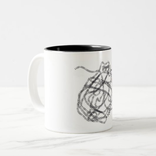 Kodierte Tasse (Vorderseite Links)