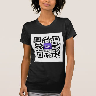 kodierte Zusätze QRinator.com-Gewohnheit QR T-Shirt