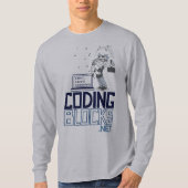 Kodierung des Blöckepodcast-Maskottchens mit T-Shirt (Vorderseite)