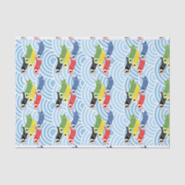 Kodomo-no-hi Carp Streamers Seidenpapier