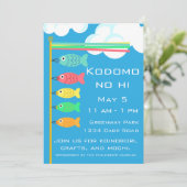 Kodomo-no-hi Koinobori Carp Einladung (Stehend Vorderseite)