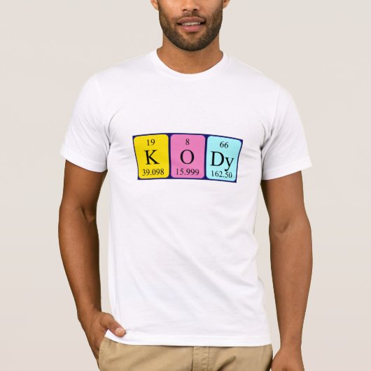 Kody Periodenname Shirt (Vorderseite)