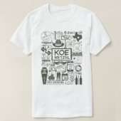 Koe Song Titles T-Shirt (Design vorne)