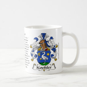 Koehler, der Ursprung, die Bedeutung und das Kaffeetasse