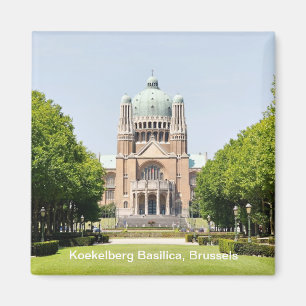 Koekelberg-Basilika in Brüssel, Belgien Magnet