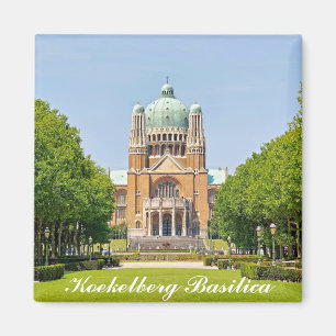Koekelberg-Basilika in Brüssel Reiseandenken Magnet