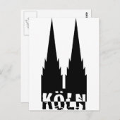 Koeln Postkarte (Vorne/Hinten)