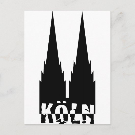 Koeln Postkarte (Vorderseite)