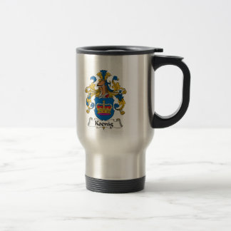 Koenig Familienwappen Reisebecher