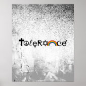 KOEXISTE MIT TOLERANZ -.pnng Poster (Vorne)