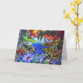 Koexistenz-Grußkarte Karte (Gelbe Blume)