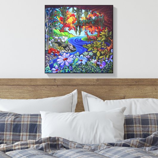 Koexistenz Leinwanddruck (Insitu (Schlafzimmer))