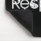 Koexistenz mit Respekt - Frieden und Toleranz Mousepad (Ecke)