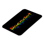 Koexistenz mit Respekts-Gay Pride Magnet (Linke Seite)