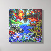 koexistieren leinwanddruck (Vorderseite)