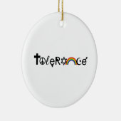 KOEXISTIEREN SIE BEI DER TOLERANZ - .PNG KERAMIKORNAMENT (Rechts)