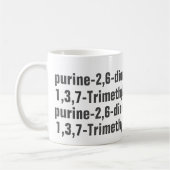 Koffein 1,3,7-Trimethylpurin-2,6-dion-Tasse Kaffeetasse (Links)