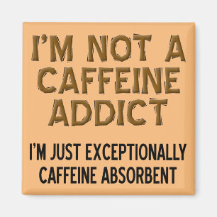 Koffein Absorbierend Lustiger Kaffee Kühlschrankma Magnet