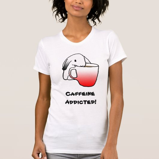 Koffein angenommen! | T - SHIRT (Vorderseite)