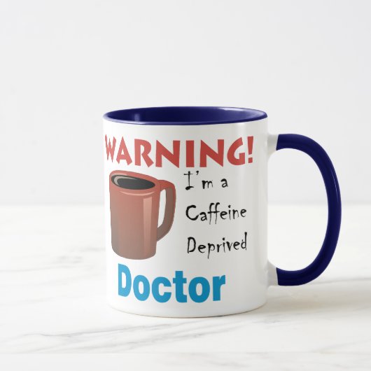 Koffein beraubter Doktor Tasse (Rechts)