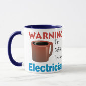 Koffein beraubter Elektriker Tasse (Links)