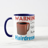 Koffein beraubter Friseur Tasse (Links)
