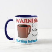 Koffein beraubter pflegenlehrer tasse (Links)