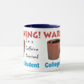 Koffein beraubter Student Tasse (Zentrum)