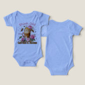 Koffein & Blüten: Icced Coffee Delight (Design Vorderseite & Rückseite)